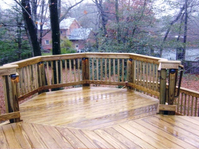 wood deck