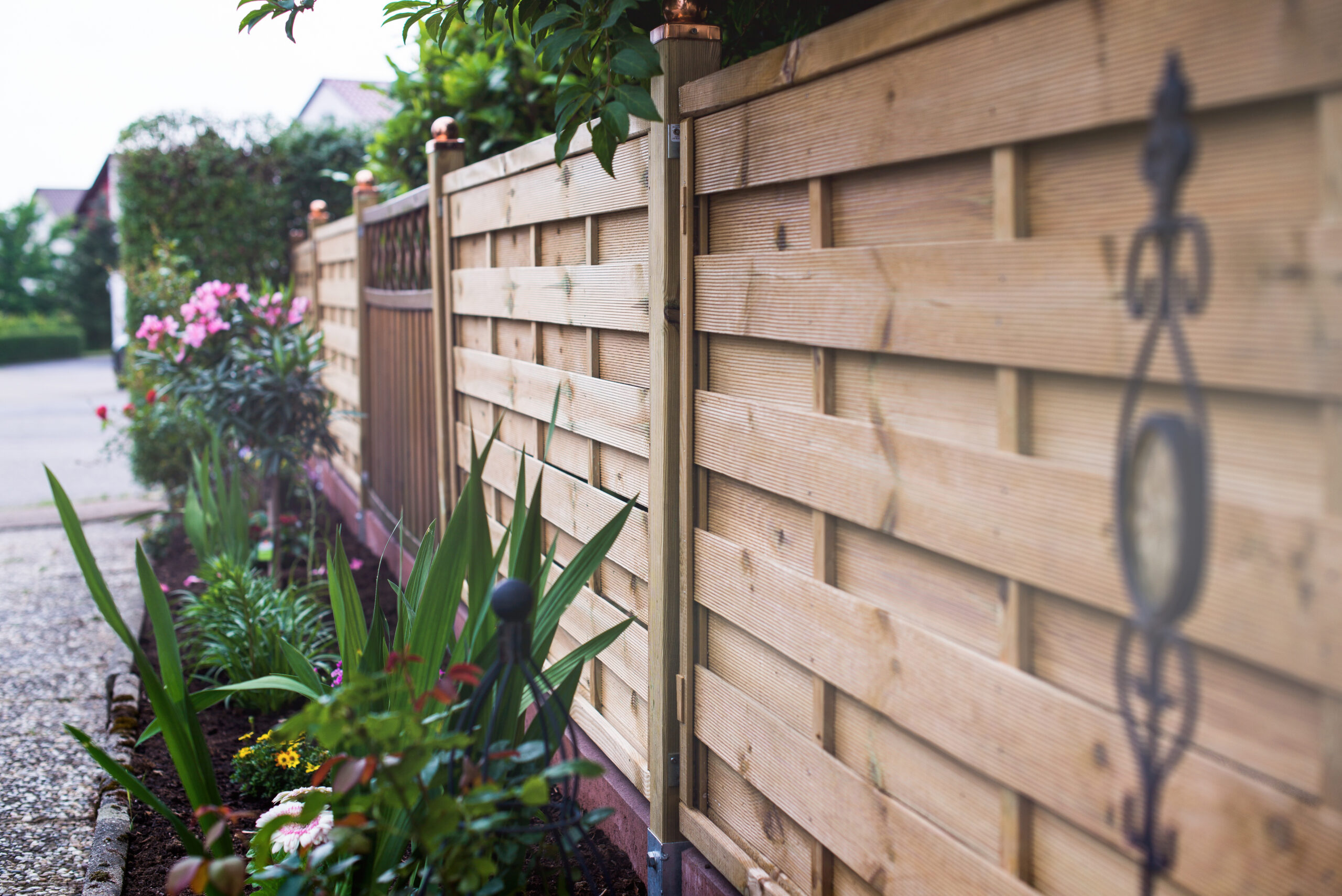 wood fence